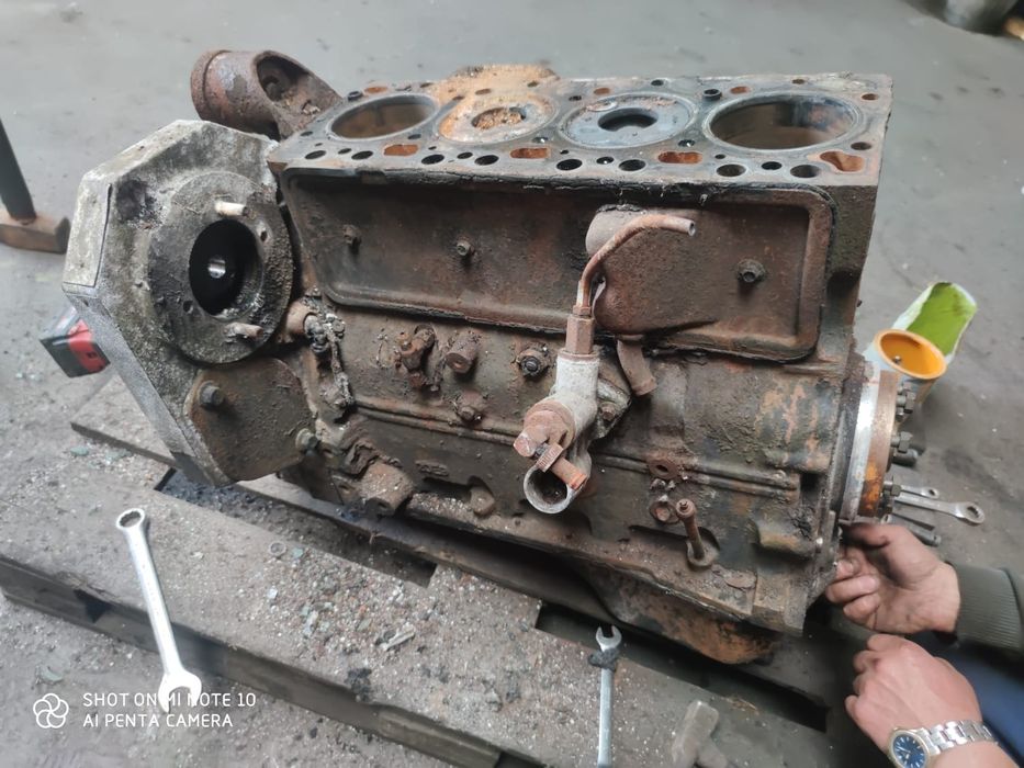 Blok silnika Cumins B4TA 390 Case 580 SLE / itp