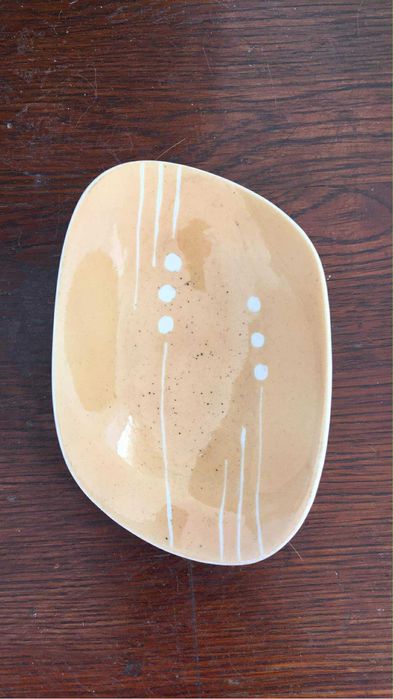 Popielniczka Ćmielów Pikasiak New Look - pastelowa morela