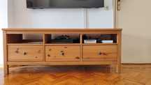 Móvel TV HEMNES castanho