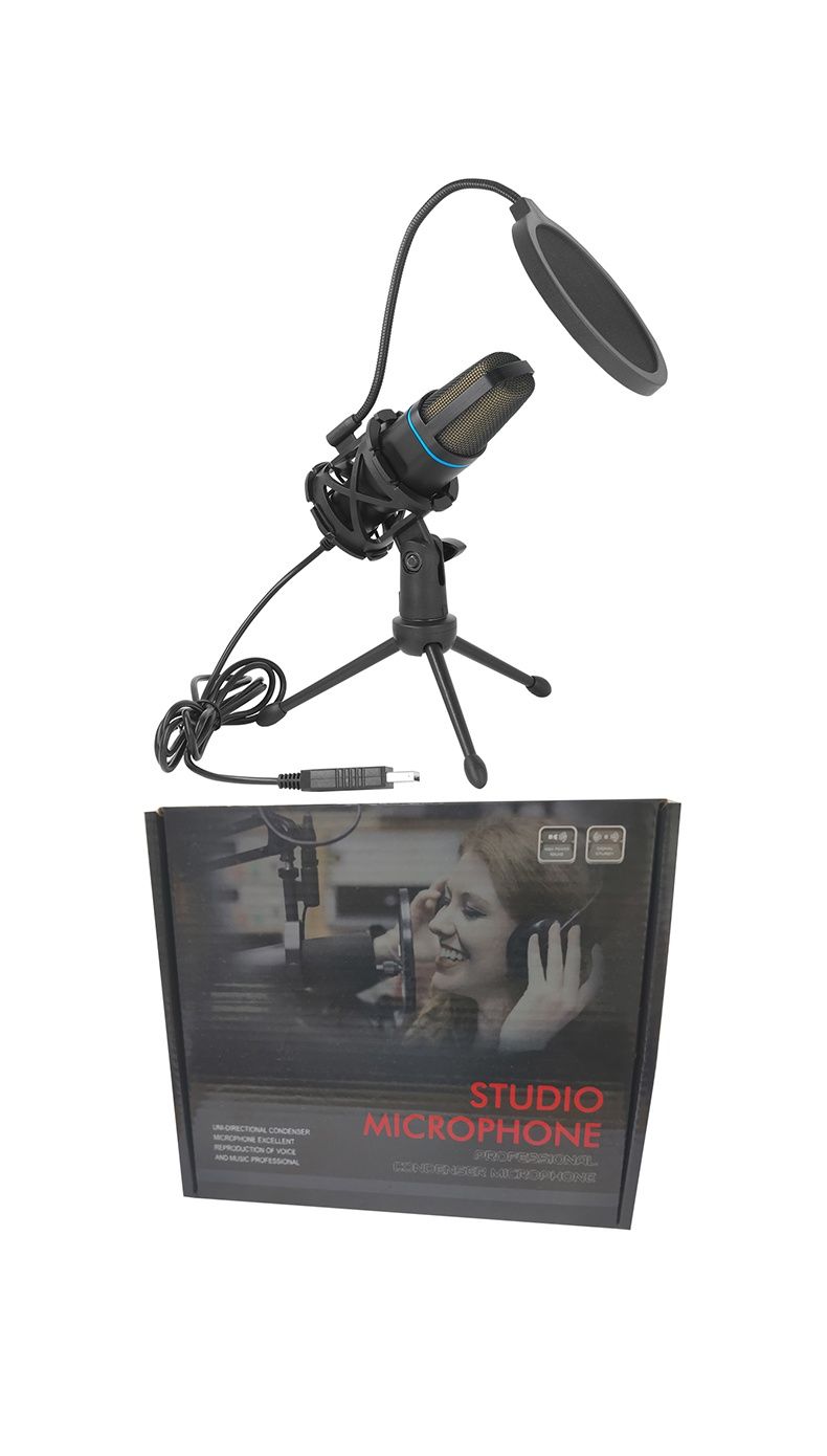 Микрофон студийный,стрим, USB конденсаторный.игровой.звукозапись. ноут