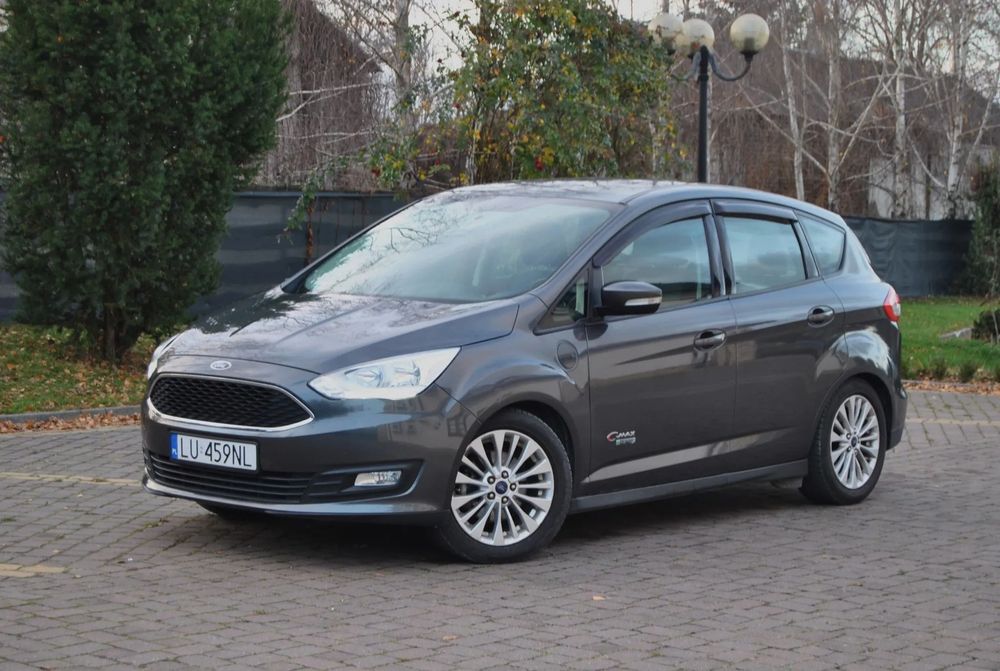 Ford C-MAX GWARANCJA, 2017r, Hybryda Plug-in, Niski przebieg, Bogate wyposażenie!