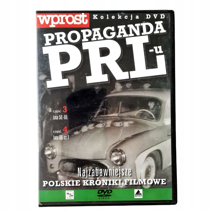 Propaganda PRL-u Płyta 3 oraz 4 DVD Film DVD Wprost Kolekcja DVD