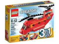 Lego 31003 3em 1 helicoptero vermelho