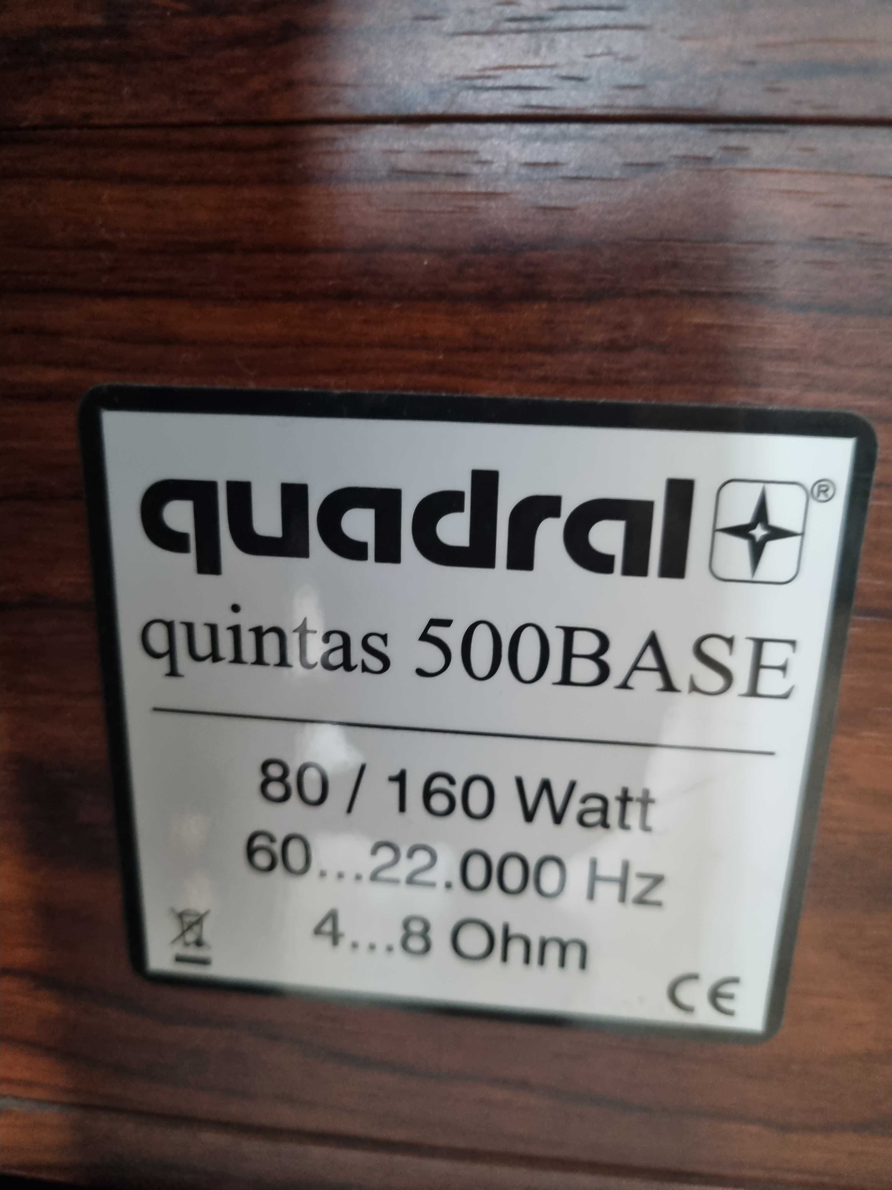 Głośniki Quadral 500F + Amplituner DENON AVR-1507