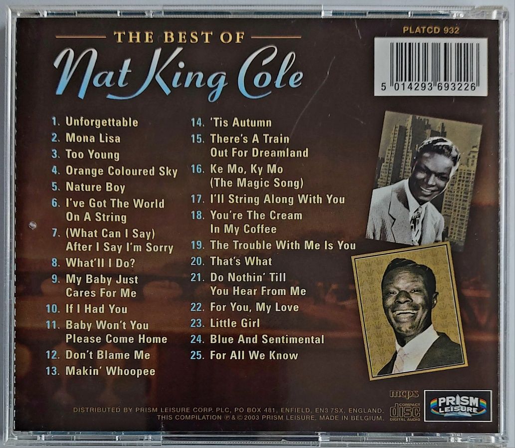 Nat King Cole The Best Of 2003r