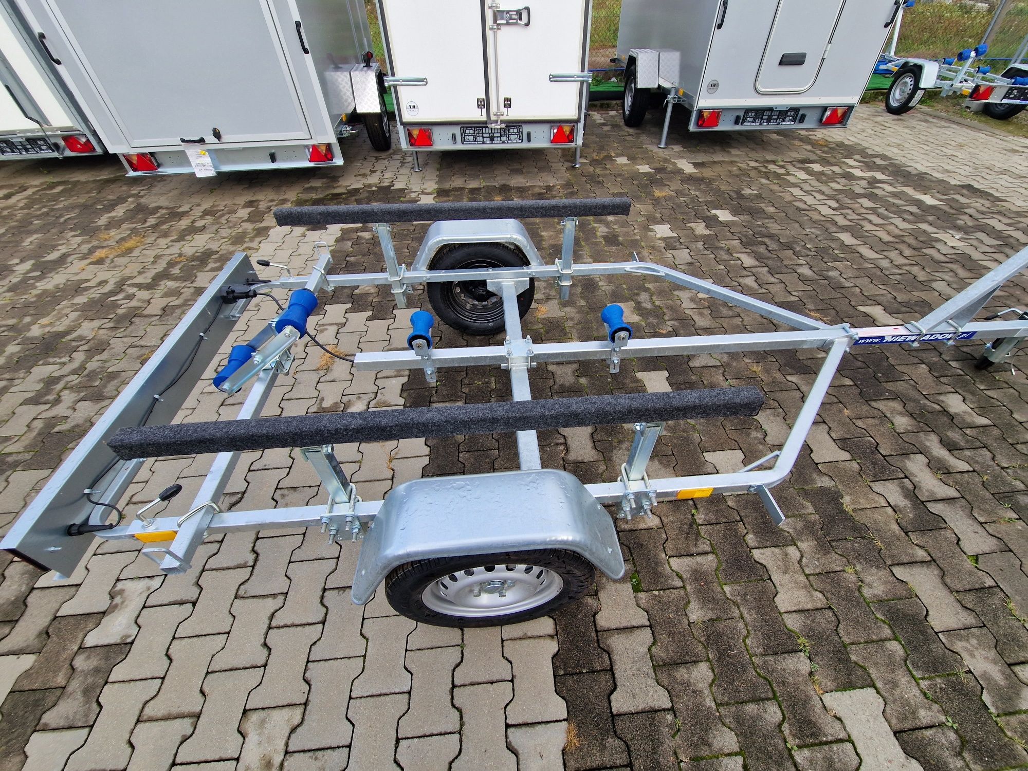 Nowa Przyczepa Podłodziowa ponton łódź 350 - 550cm Niewiadów P400 P415