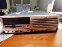 Komputer HP Compaq dc7600 SFF z monitorem LG  Flatron L1718S