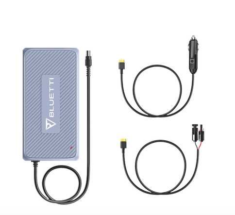 Kit solar BLUETTI AC200P + carregador DC CHARGING + cabo painel solar