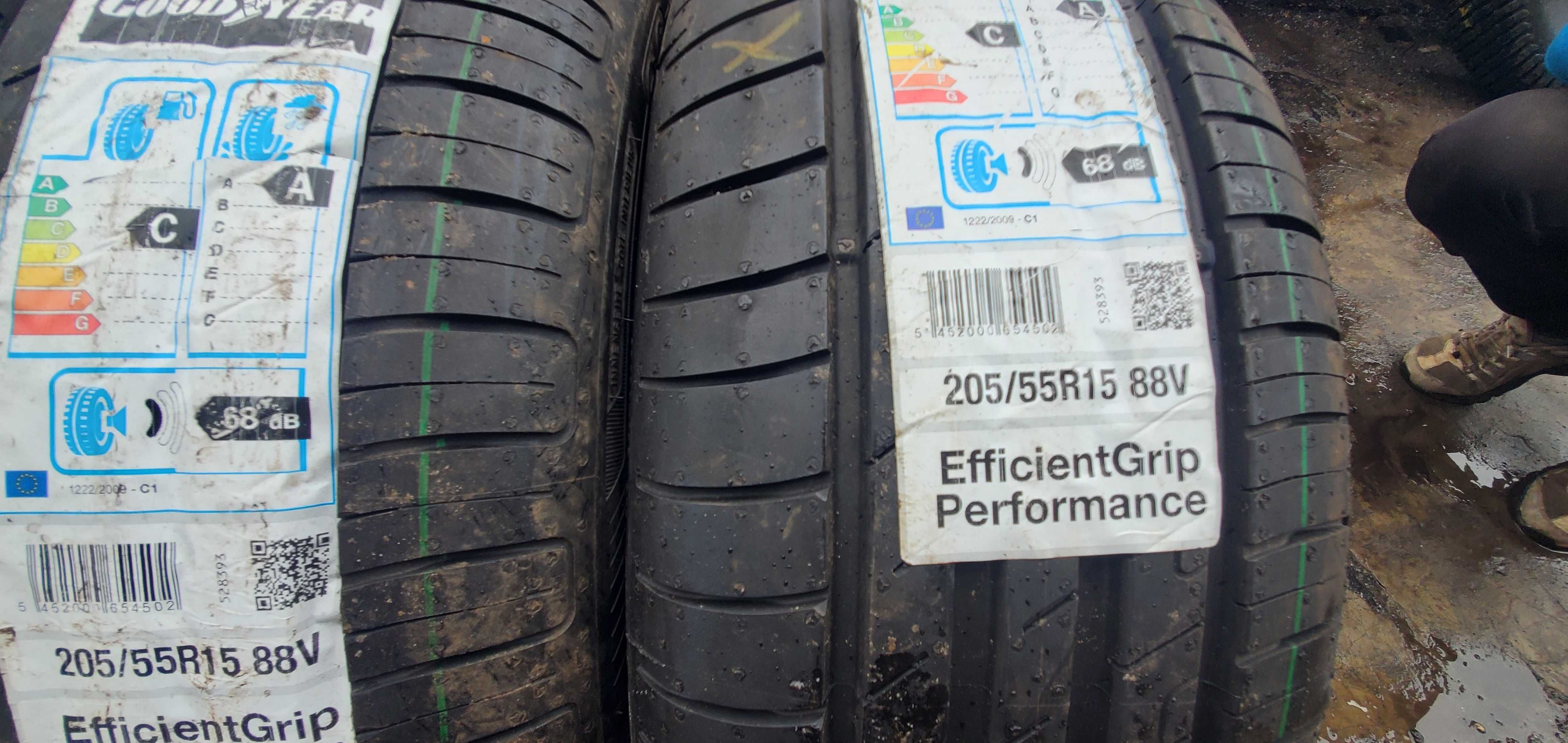 Нові літні шини 205 55 R15 GoodYear EfficientGrip 2019рік France