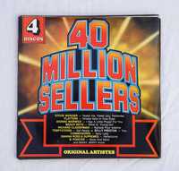 4 Discos Vinil LP 40 Million Selleres muito bom estado