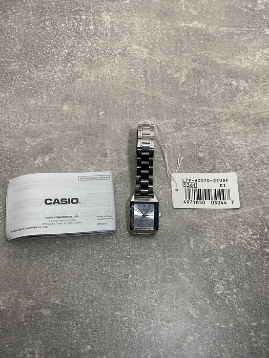Оригінальний годинник casio LTP-V007D-2EUDF  касіо часи касио жіночі