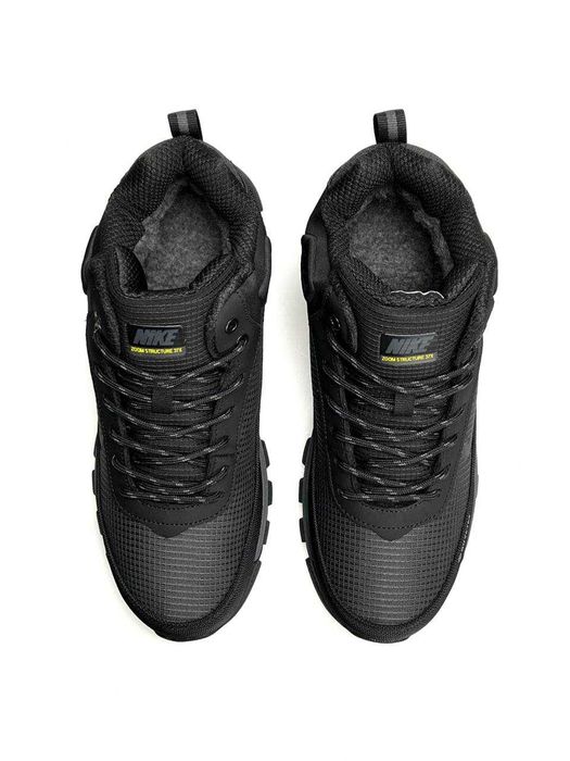 Кросівки з хутром Nike Rivah Gore-Tex Grey Black зимові premium i89
