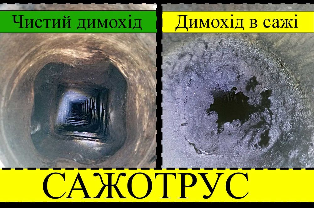 Чистка димоходів, коминів, пічки, котлів, видаємо АКТИ