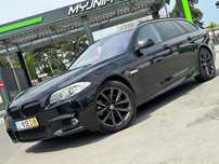 BMW Seria 5 Piękne BMW 525d Alkantara Alu 19 Bi-xenon