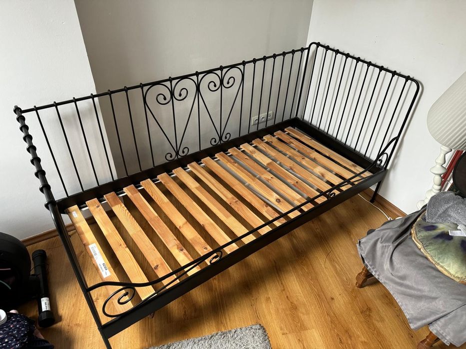 Łóżko Ikea Meldal z nowym materacem Sultan 90x200