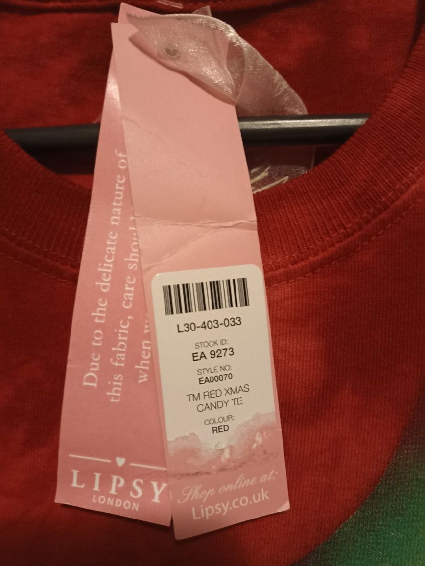 Świąteczny T-shirt LIPSY