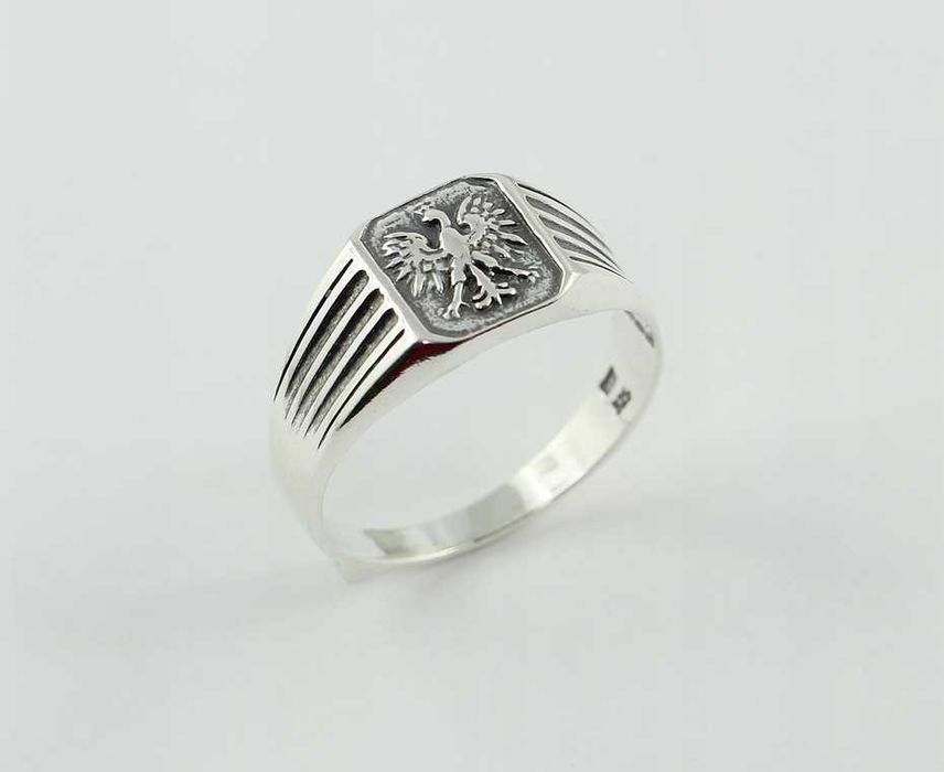 SREBRNY Sygnet Srebro p.925 r. 23