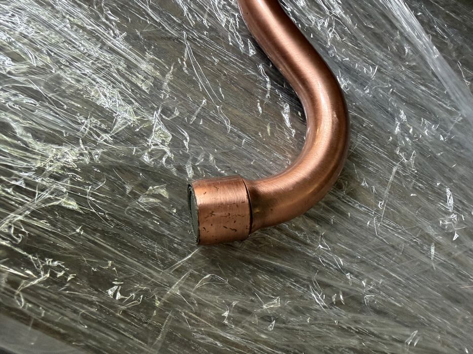 Bateria miedziana retro Smeg