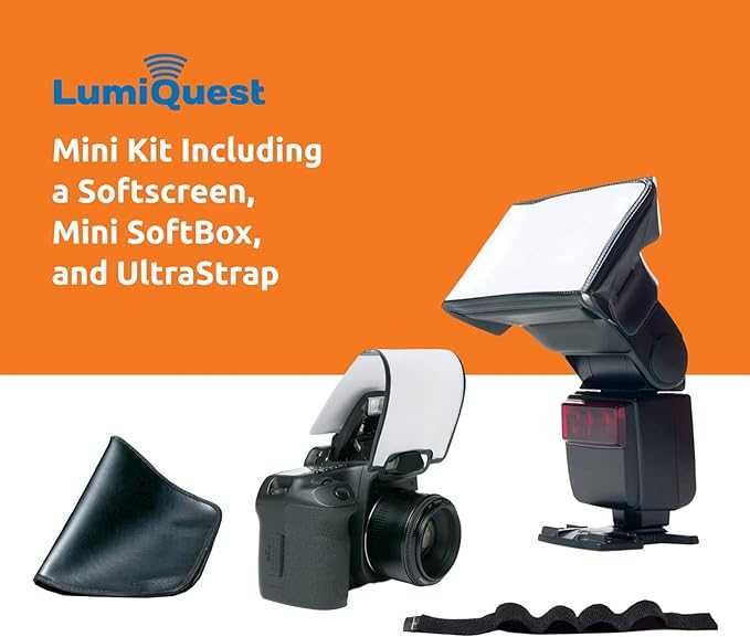 LumiQuest Mini zestaw fotograficzny, mini softbox