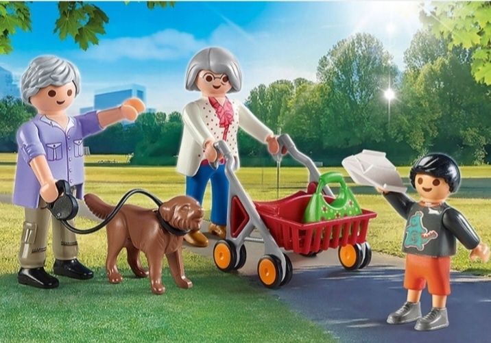 Playmobil 70990 Dziadkowie z wnuczkiem zestaw prezent