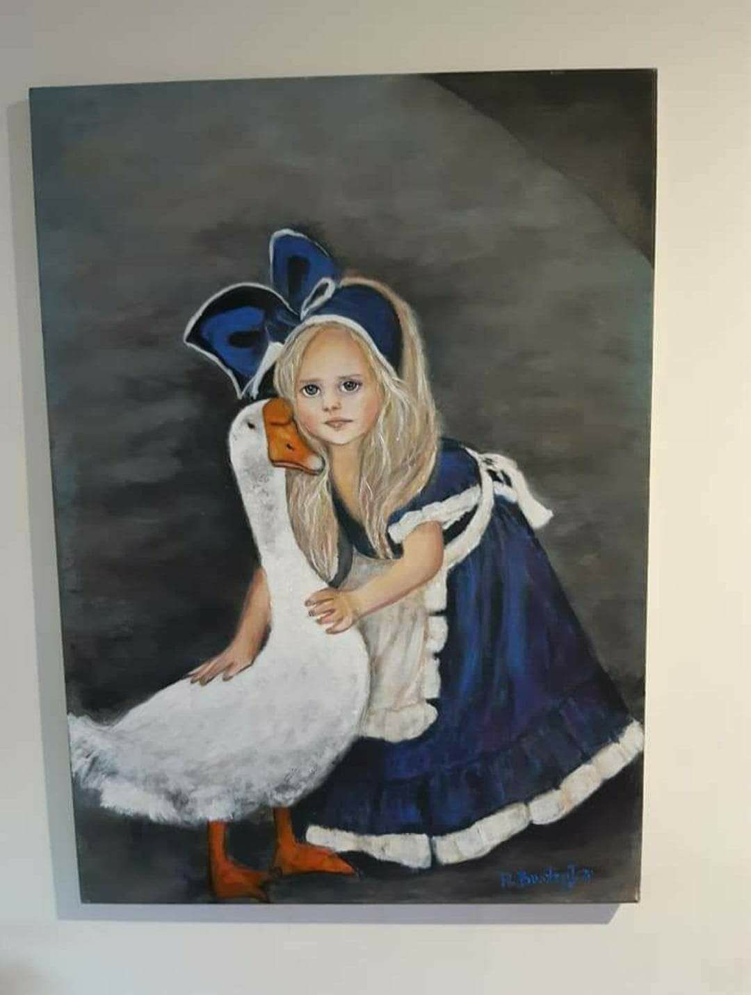 Sprzedam obraz ręcznie malowany na płótnie.