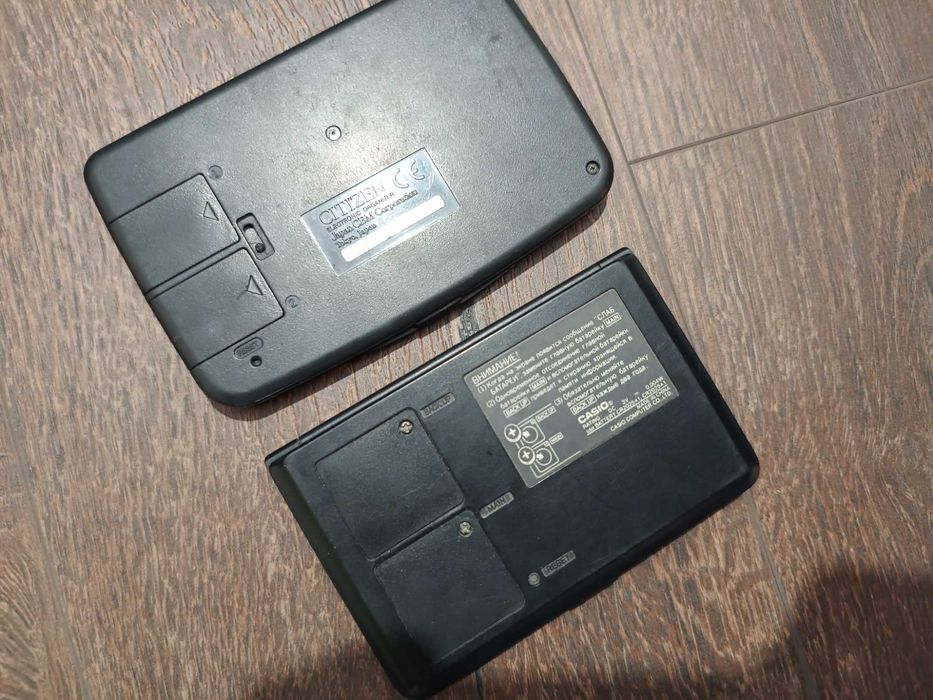 Електронна записна книжка CITIZEN RX-3400ІІ, Casio DC-7500RS