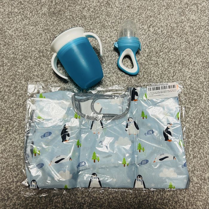 Девайсы для прикорма: ниблер поильник нагрудник слюнявчик