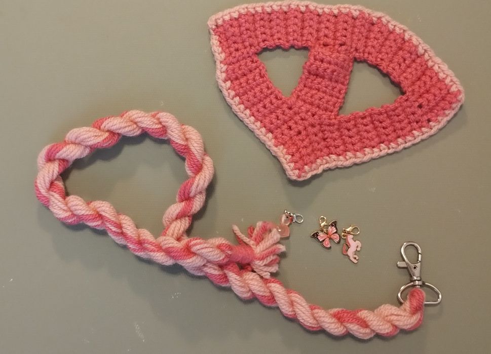 Różowy zestaw dla hobby horse