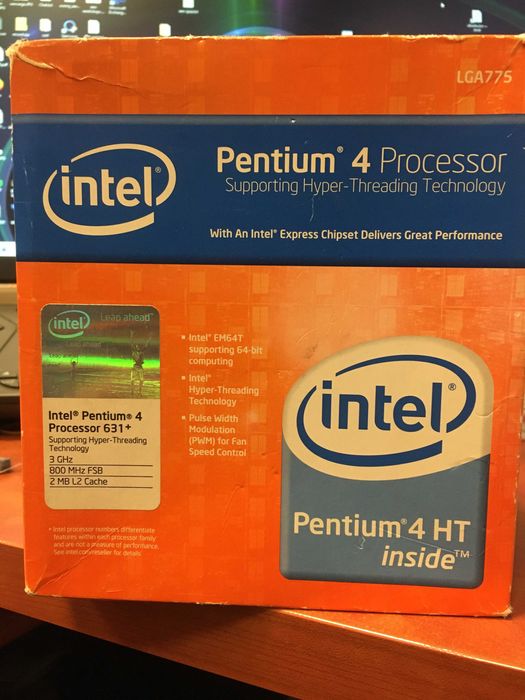 Procesor Intel Pentium 4 HT 631+ LGA775 3 Ghz