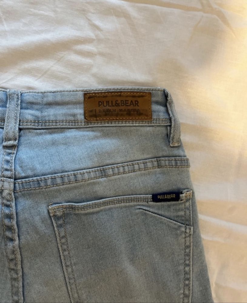 Calças de Ganga Skinny Pull & Bear