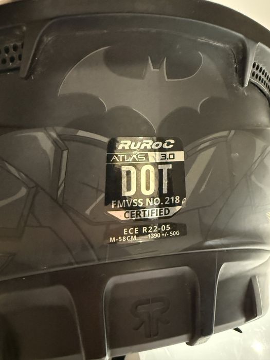 Capacete Ruroc Altas 3.0 Batman
