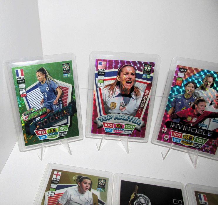 7 Cartas Fifa Women's World Cup Raras