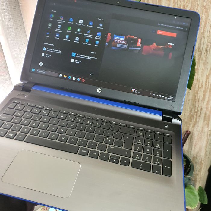 Portátil HP Azul 15"