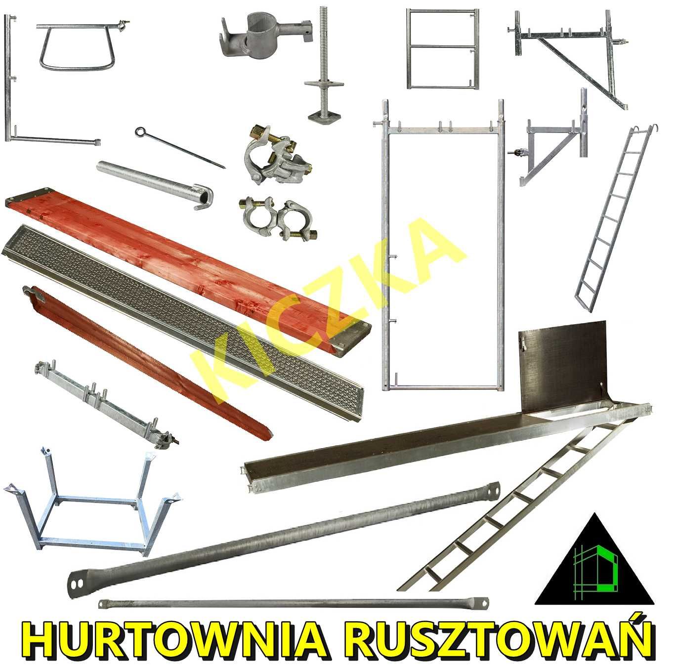 RUSZTOWANIA Plettac 217m2 - Najtańsze RUSZTOWANIE Fasadowe - HURTOWNIA
