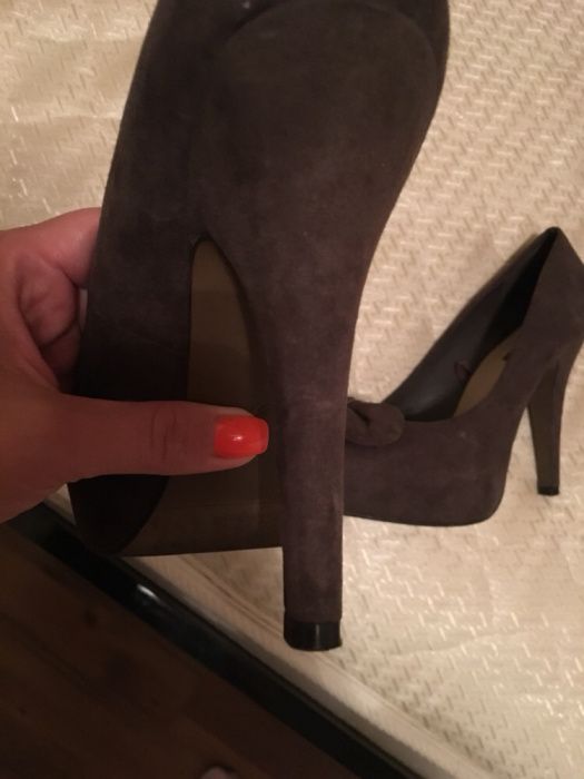 Szpilki zara 37 peep toe wesele sylwester święta