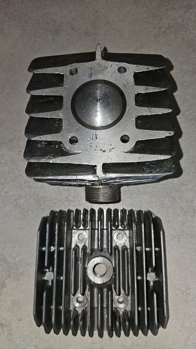 Fabrycznie nowy cylinder tłok głowica Romet Motorynka Ogar Kadet ZMD