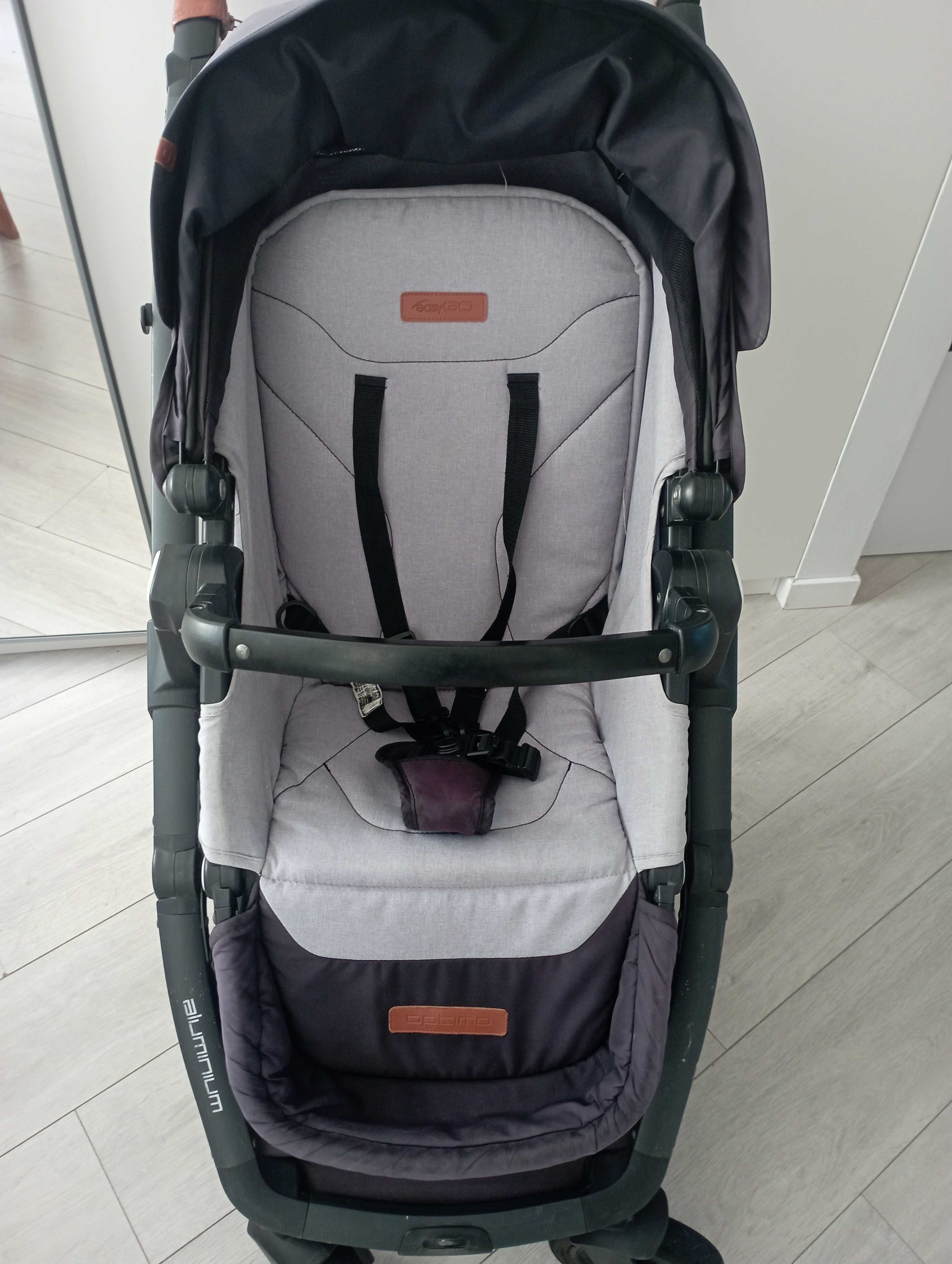 Spacerówka Easy Go Optimo Air pompowane koła