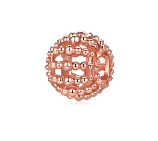 CHARMS Zawieszka Rose Gold do Pandora APART Koralik na Prezent