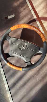 Kierownica drewniana  Mercedes r129