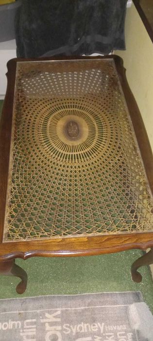 Stół szklany antyk