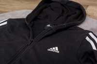 ADIDAS bluza z kapturem czarna S