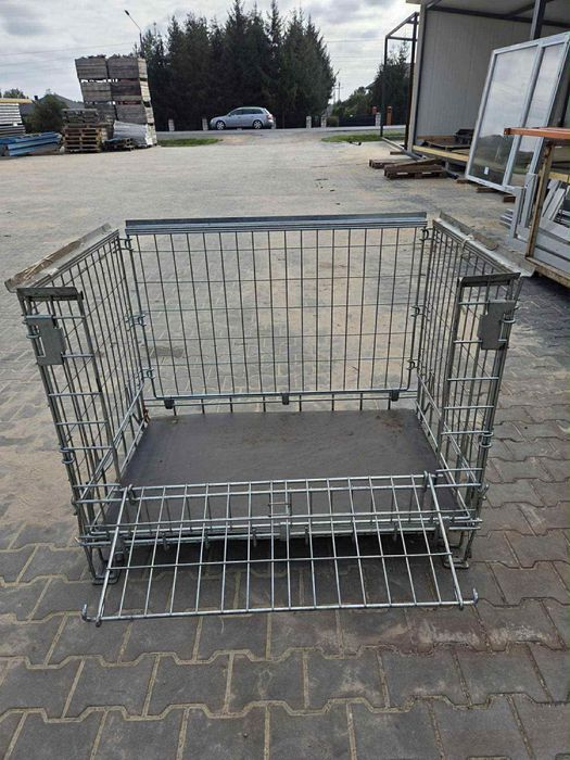 Skrzyniopalety transportowe Bardzo Mocne Gitter Box Okazja. Transport