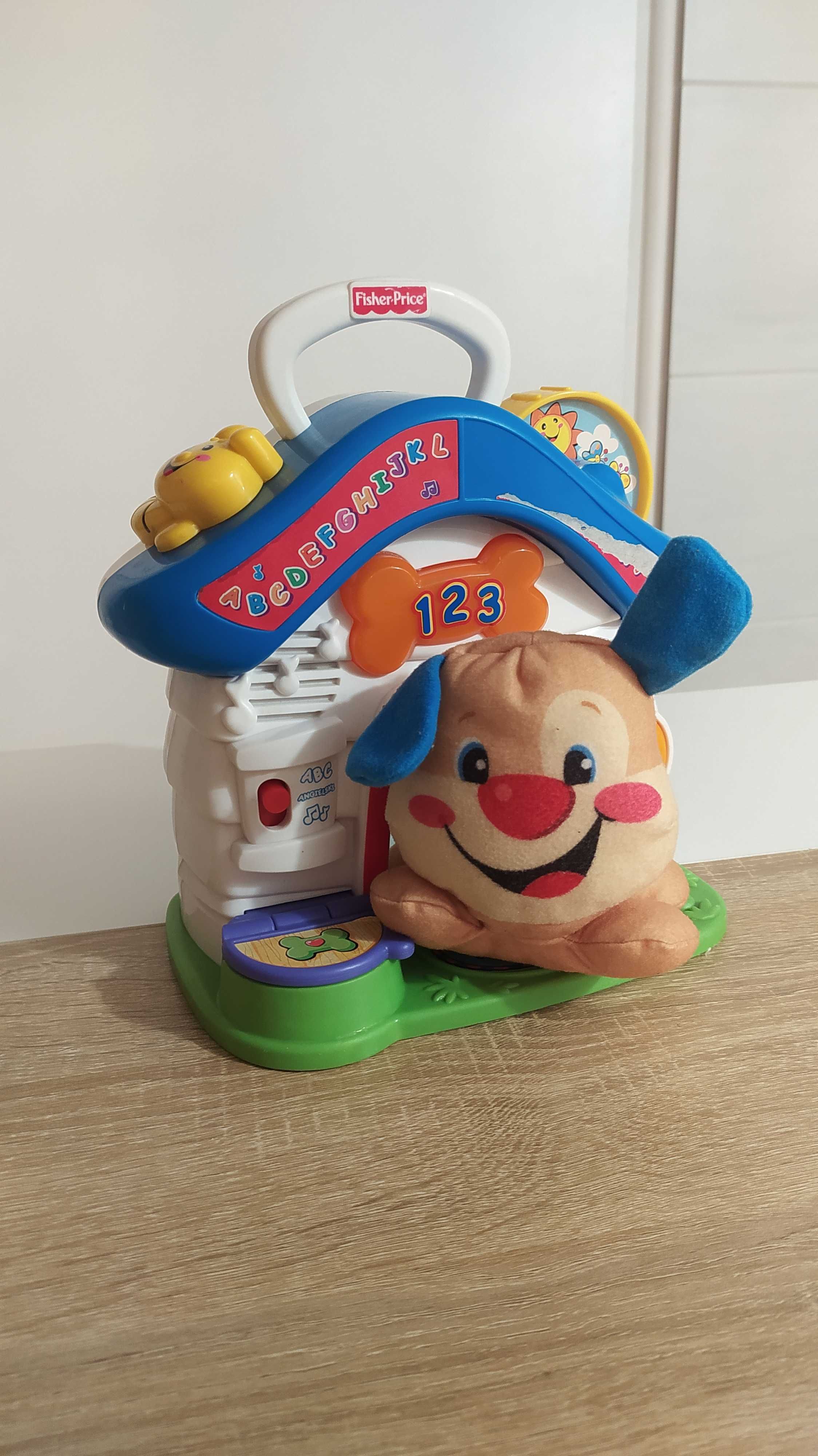 Fisher-Price Wesoły Domek Szczeniaczka Uczniaczka Pol/Ang