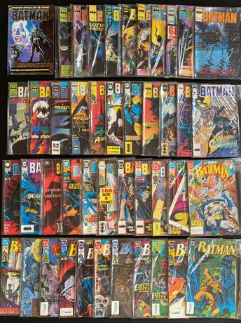 Komplet 97 komiksów BATMAN TM-Semic / DC komiksy kolekcja