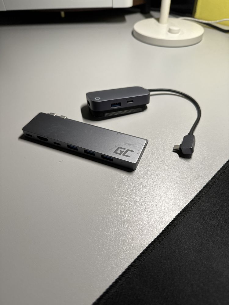 USB C Hub Greencell Baseus macbook