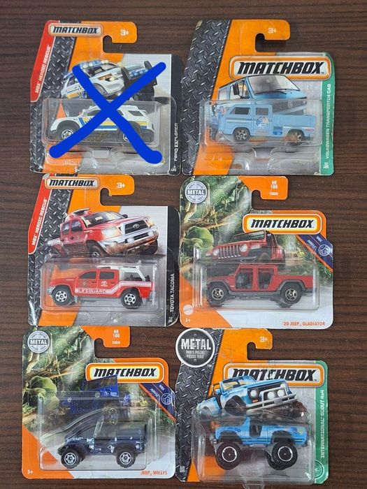 Машинки Matchbox Матчбокс