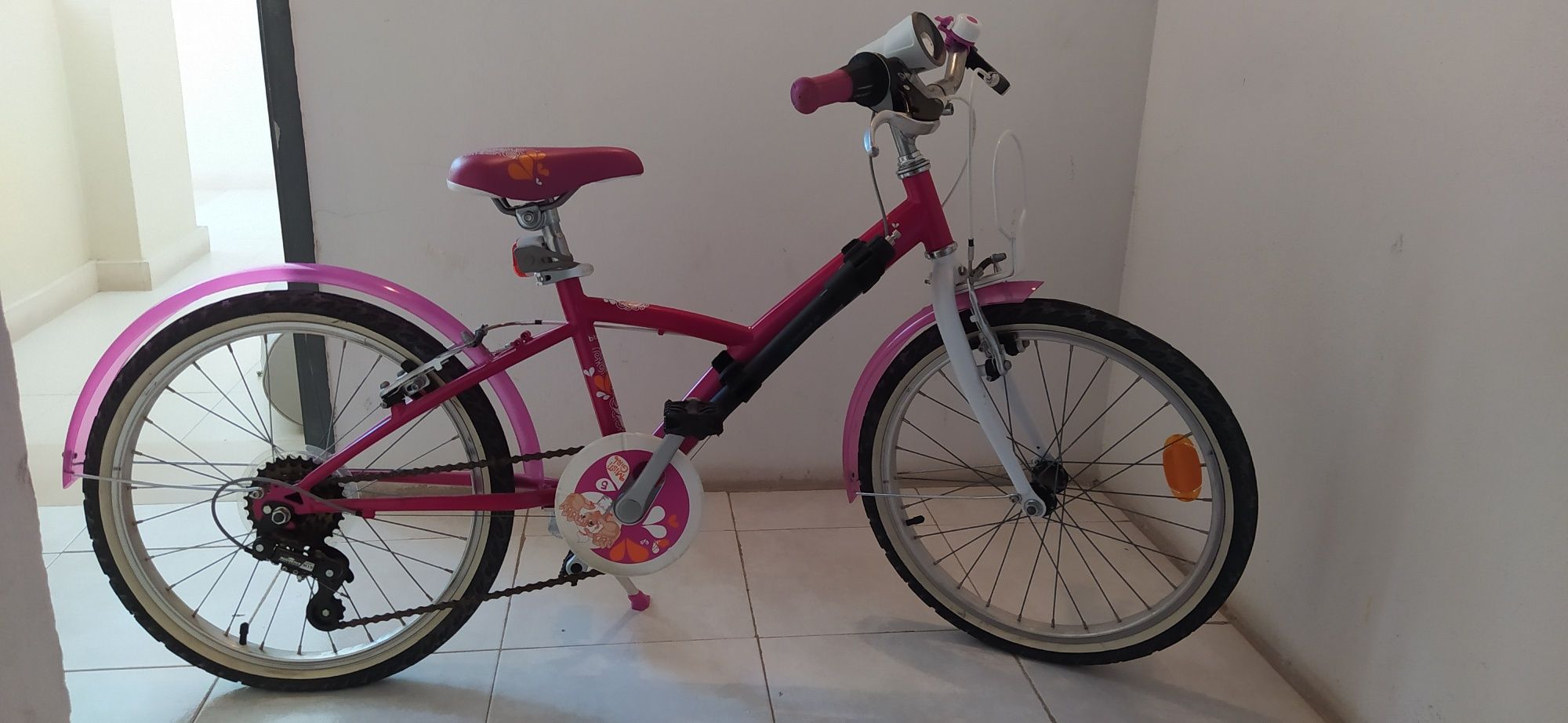 Bicicleta   btwin rapariga
