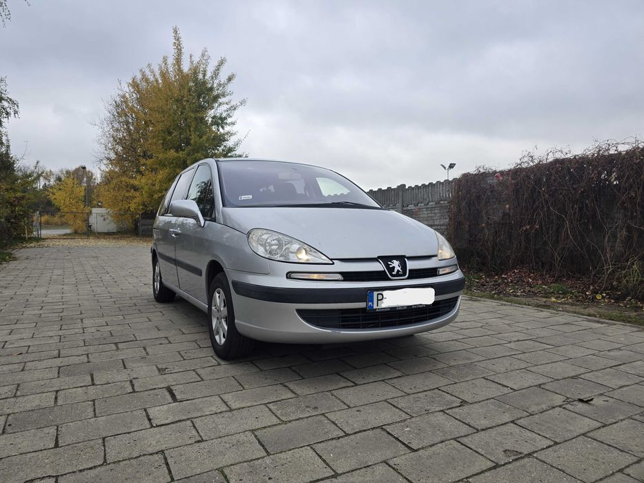Peugeot 807 2.0 - 136 KM z LPG, pakowne auto rodzinne
