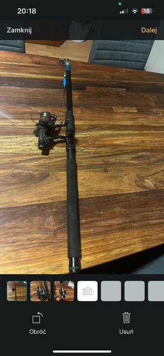 Wędka Tele Allround 3.6 m z kołowrotkiem Master 8000