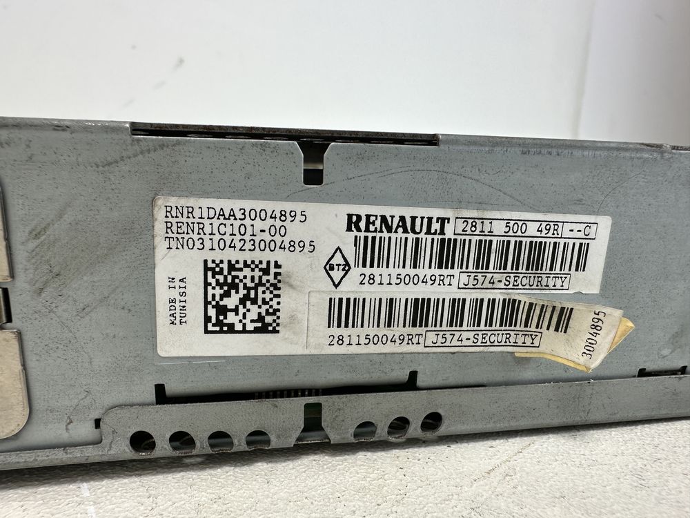 Renault Master III radio CD fabryczne kod
